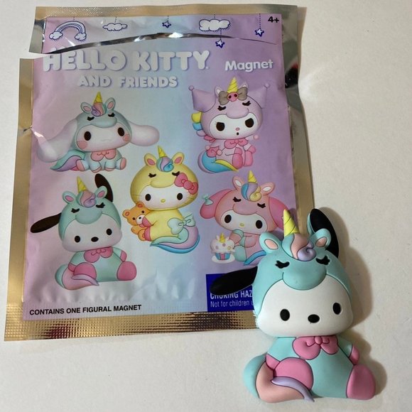 Sanrio Hello Kitty & Friends Unicorn Pochacco Magnet - Picture 3 of 3